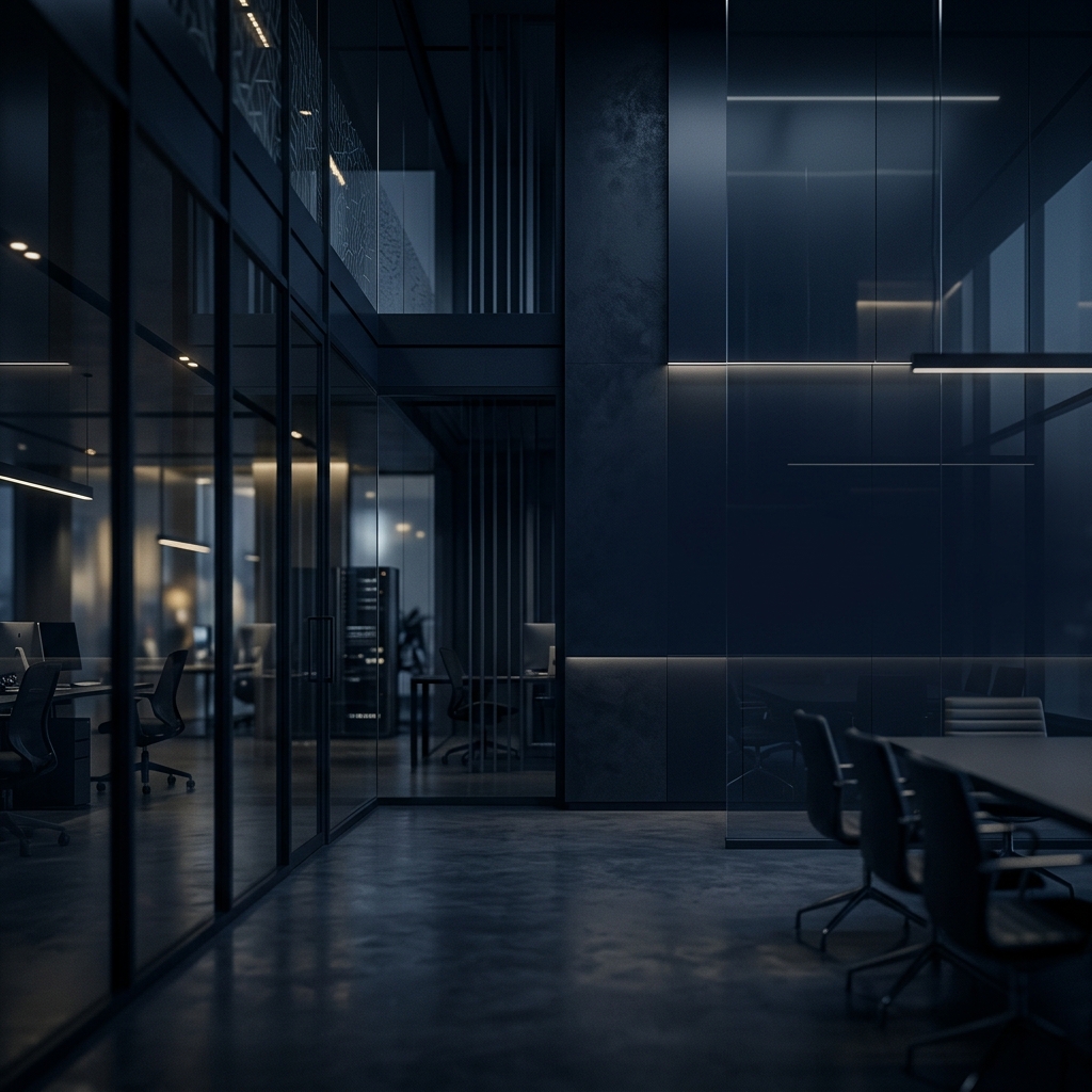Premium dark IT enterprise background